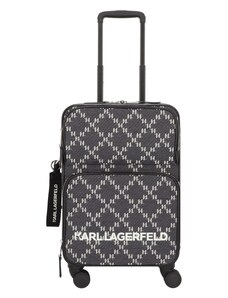 Karl Lagerfeld Valisette graphite / blanc