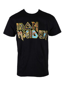 Tee-shirt métal pour hommes Iron Maiden - Eddie Logo - ROCK OFF - IMTEE45MB