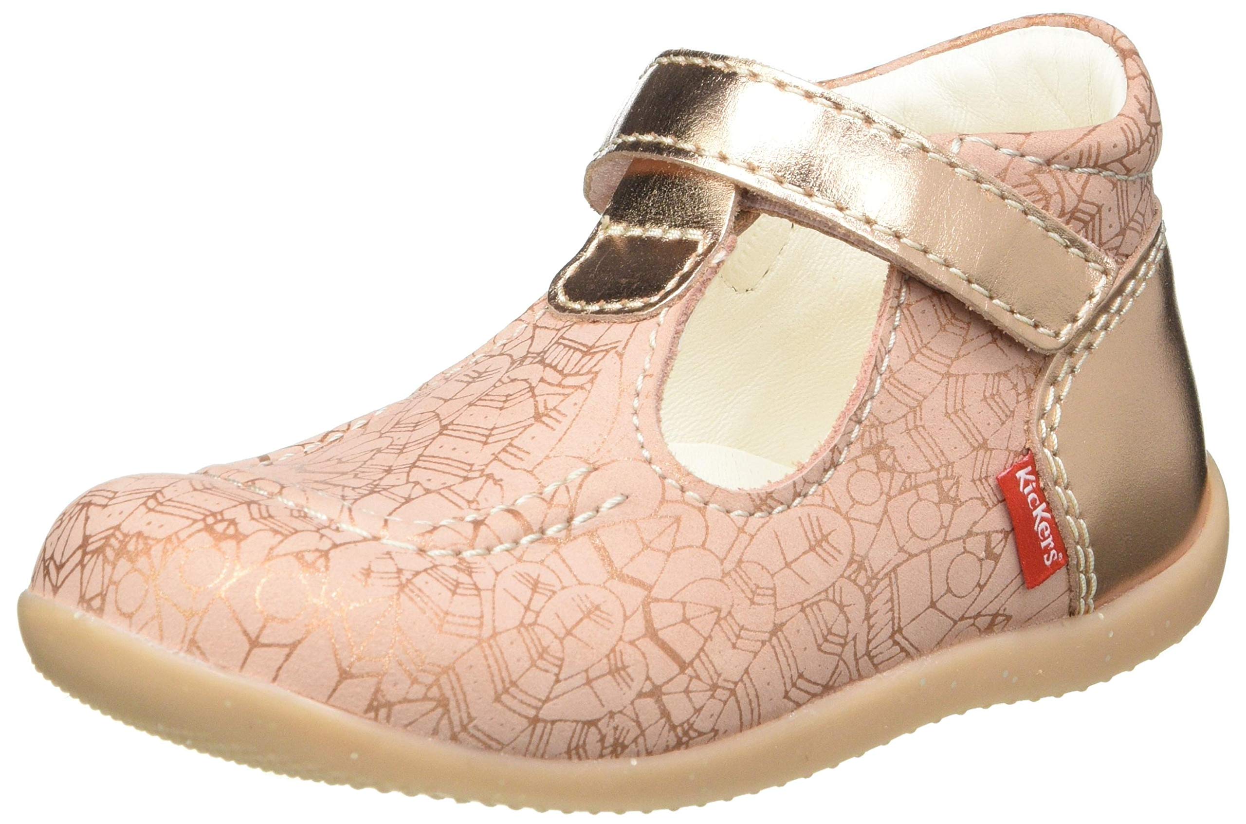 Kickers Bonbekro Chaussure Baby Bebe Fille Rose Ethnic 24 Eu Glami Fr