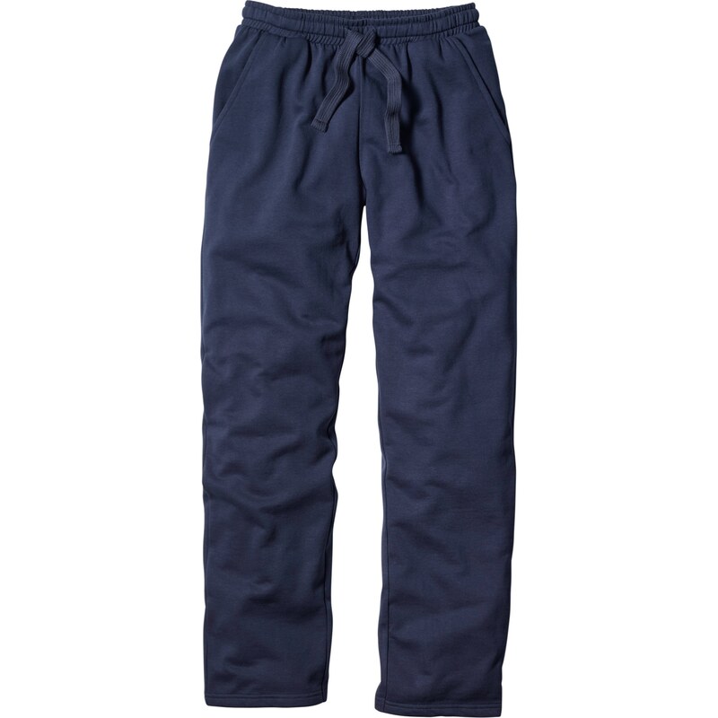 bpc bonprix collection Bonprix - Pantalon matière sweat regular fit bleu pour homme