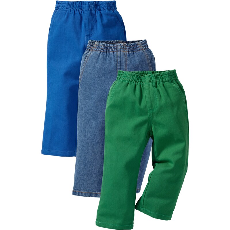 John Baner JEANSWEAR Lot de 3 jeans bleu enfant - bonprix