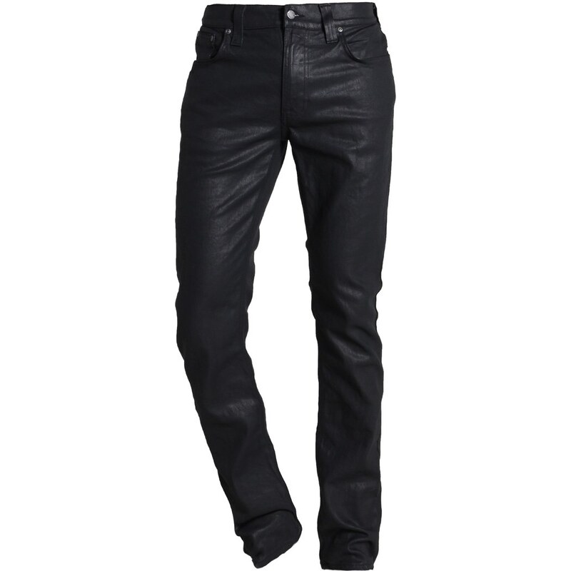 Nudie Jeans THIN FINN Jean droit organic dry back 2 black