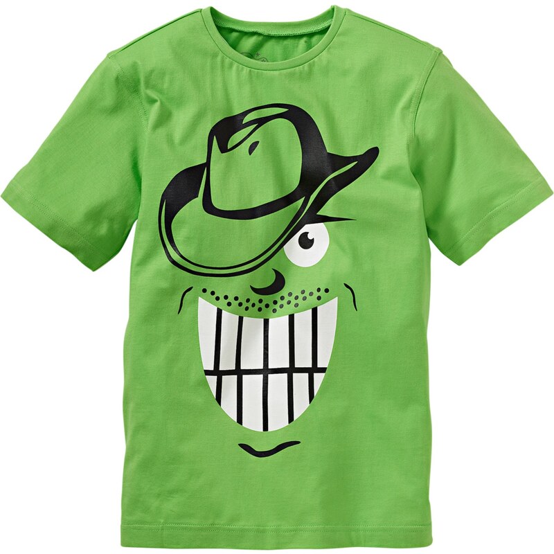 bpc bonprix collection Bonprix - T-shirt vert manches courtes pour enfant