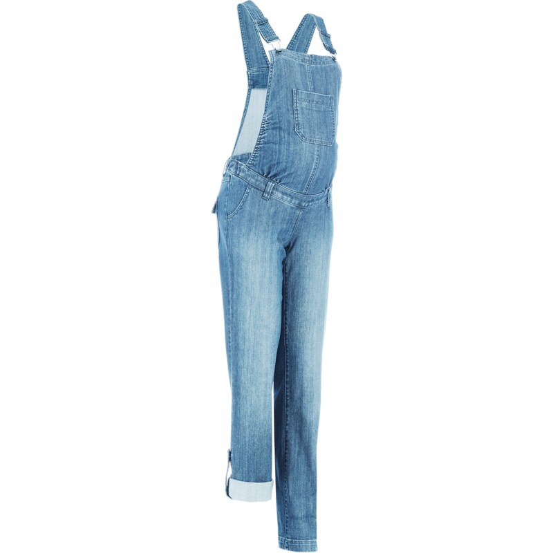 bpc bonprix collection Bonprix - Salopette en jean de grossesse jambes droites bleu pour femme