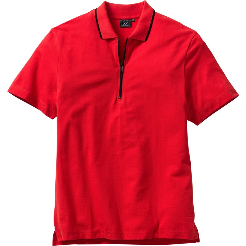 bpc bonprix collection Bonprix - Polo Regular Fit rouge manches courtes pour homme