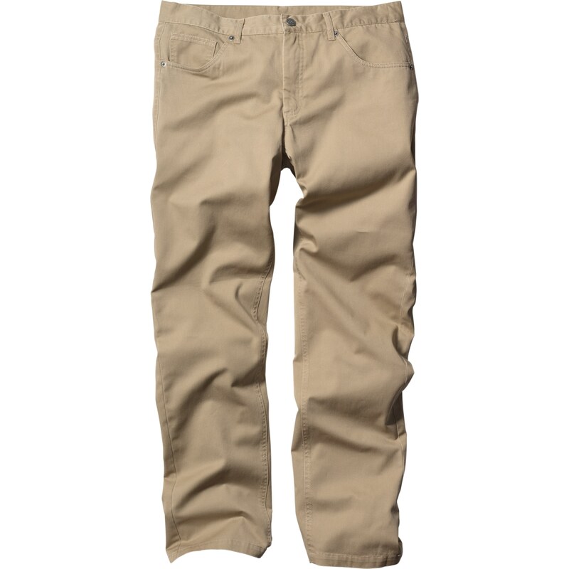 bpc bonprix collection Bonprix - Pantalon 5 poches regular fit beige pour homme