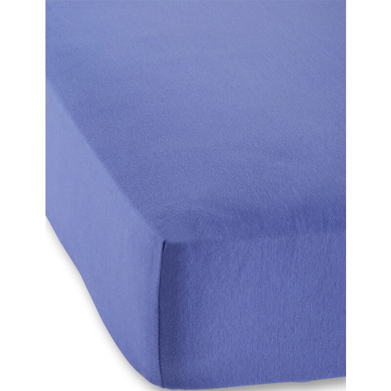 bpc living Drap-housse Jersey 40 cm bleu maison - bonprix