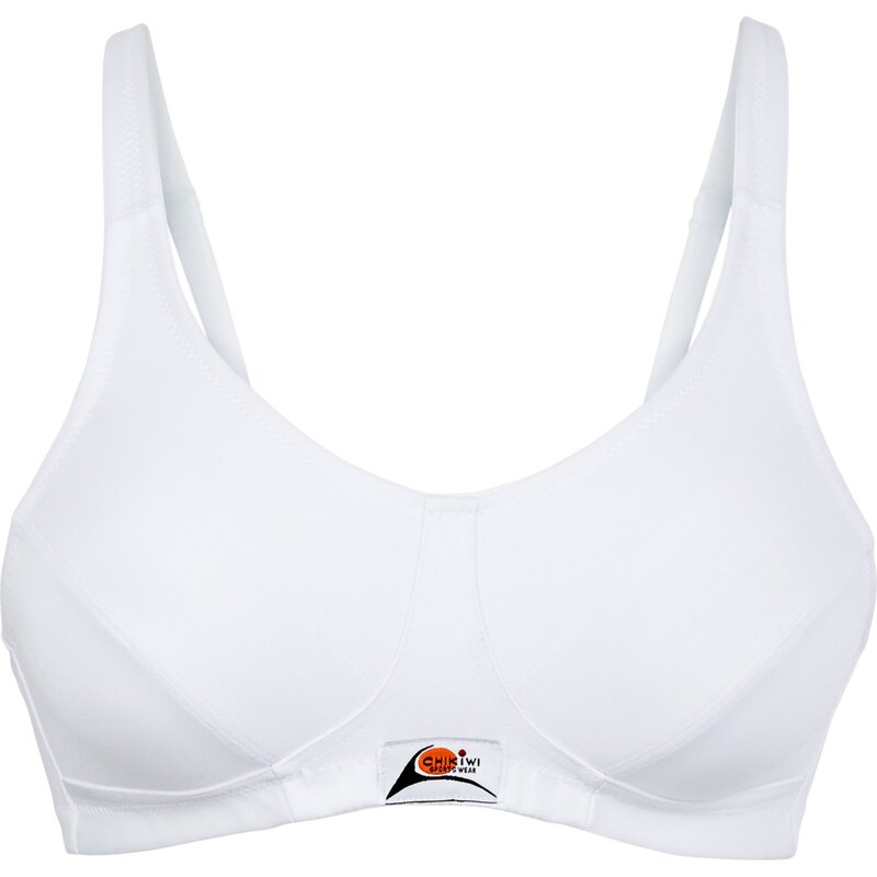 bpc bonprix collection - Nice Size Bonprix - Soutien-gorge de sport niveau 1 blanc pour femme