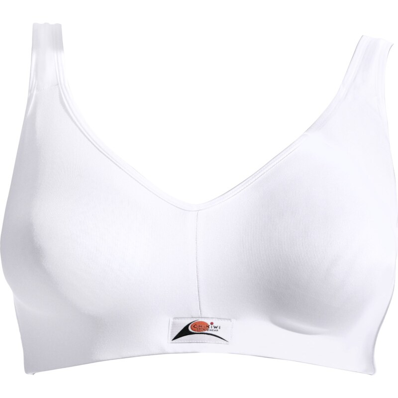 bpc bonprix collection - Nice Size Bonprix - Soutien-gorge de sport niveau 2 blanc pour femme