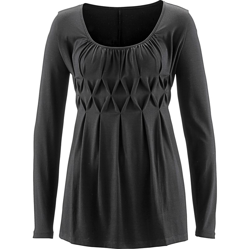 bpc selection Bonprix - T-shirt manches longues noir pour femme