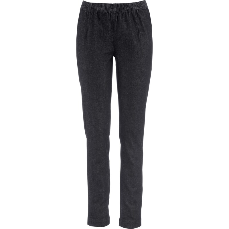 bpc bonprix collection Bonprix - Legging en jean noir pour femme