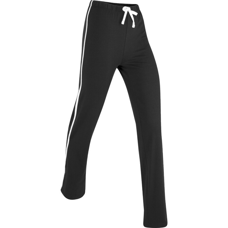 bpc bonprix collection Bonprix - Pantalon de jogging évasé noir pour femme