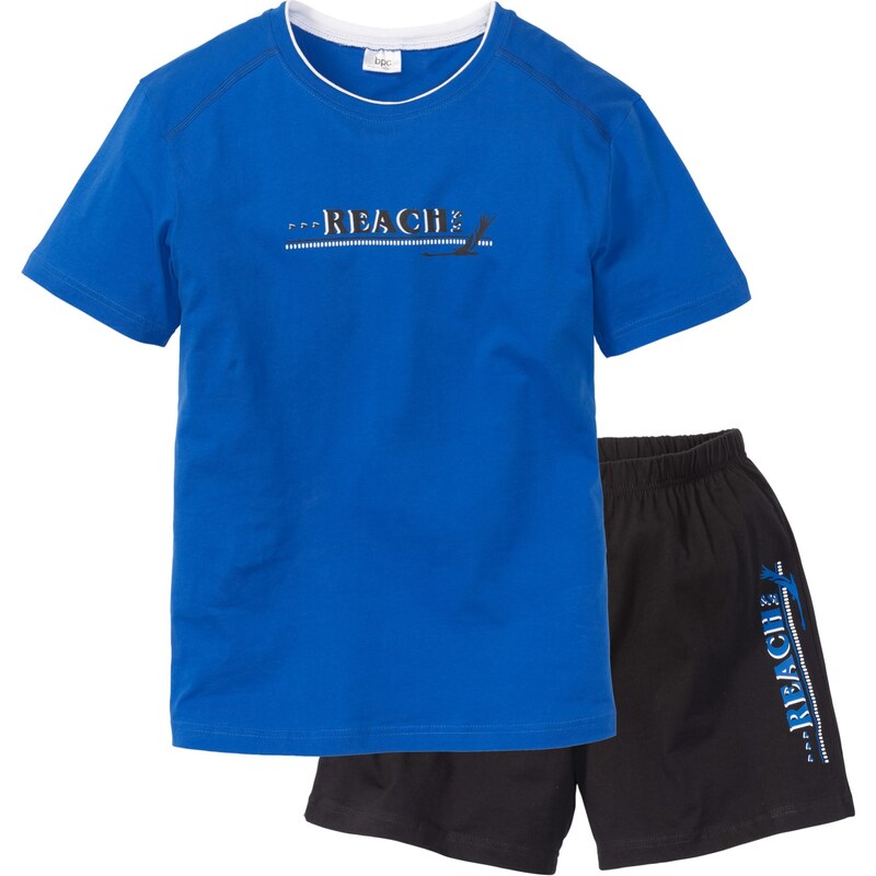 bpc bonprix collection Bonprix - Pyjashort bleu manches courtes pour homme