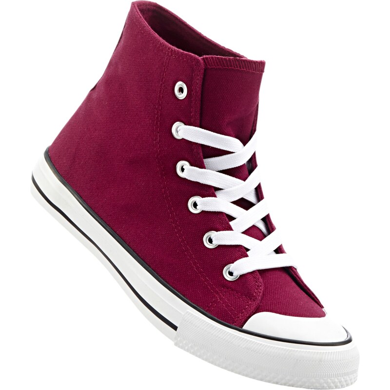 bpc bonprix collection Bonprix - Sneakers high rouge pour femme