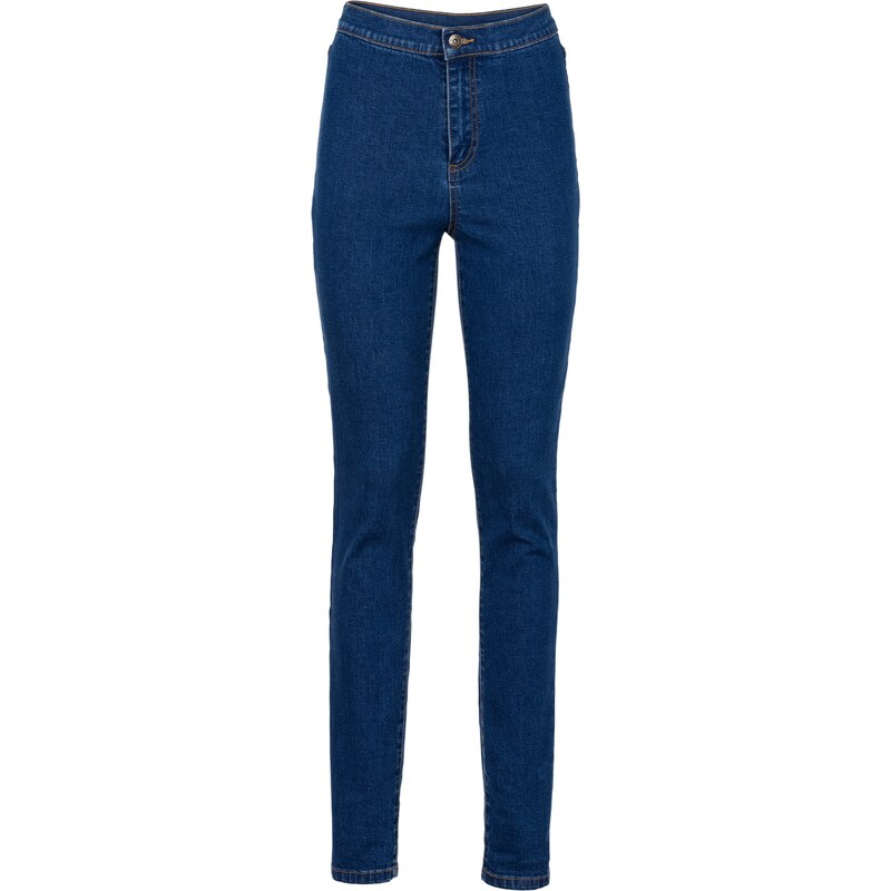 RAINBOW Bonprix - MUST HAVE : Jean skinny taille haute bleu pour femme