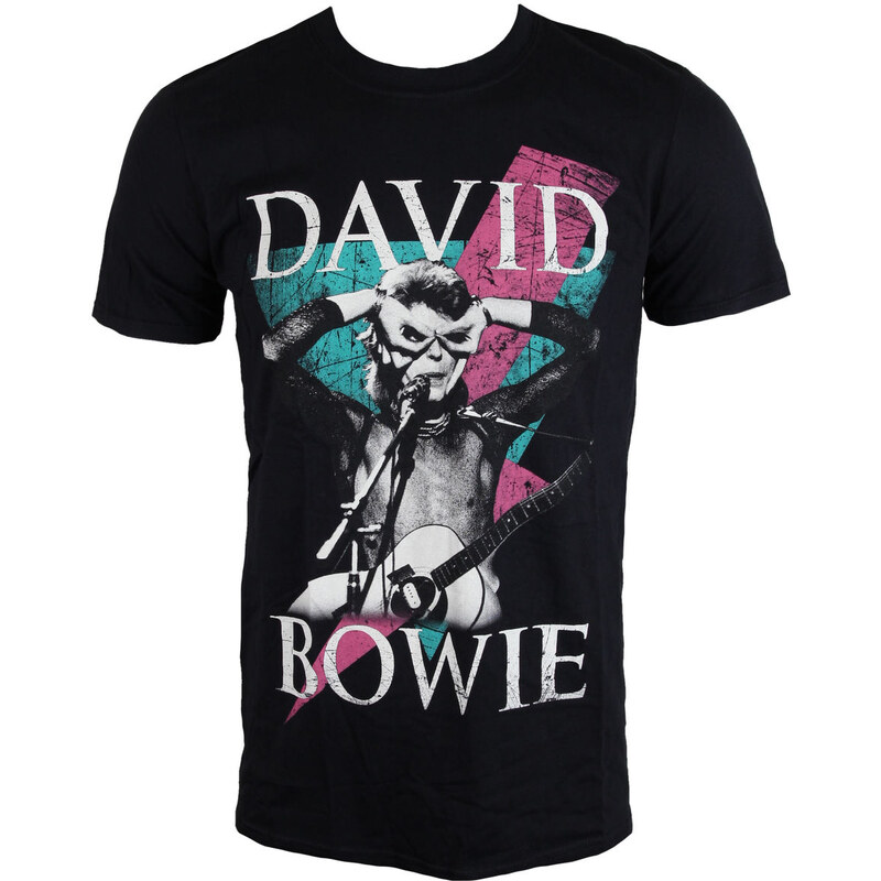 Tee-shirt métal pour hommes David Bowie - Thunder - ROCK OFF - BOWTS08MB