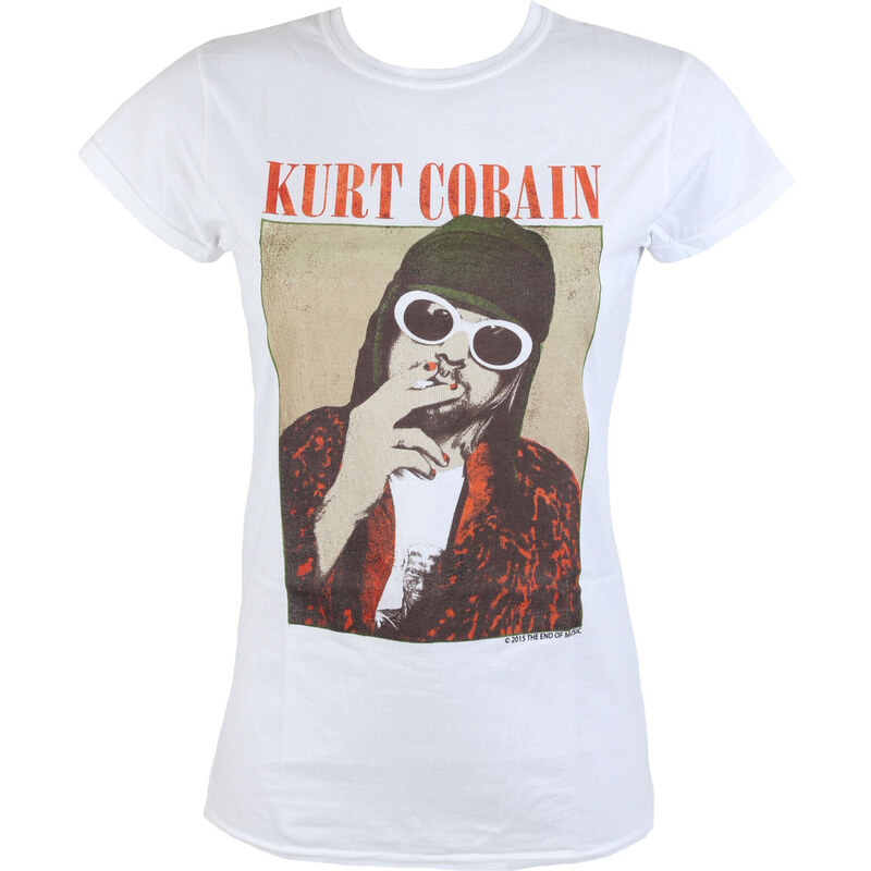 Tee-shirt métal pour femmes Nirvana - Kurt Cobain - PLASTIC HEAD - RTKCO0111