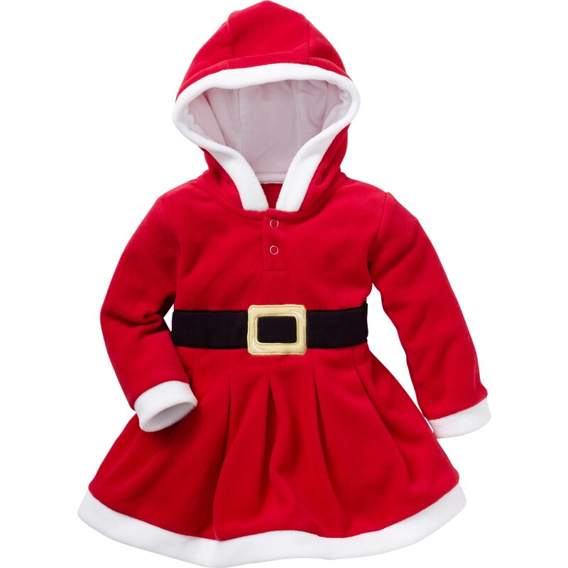 bpc bonprix collection Bonprix - Robe bébé Mère Noël rouge manches longues pour enfant