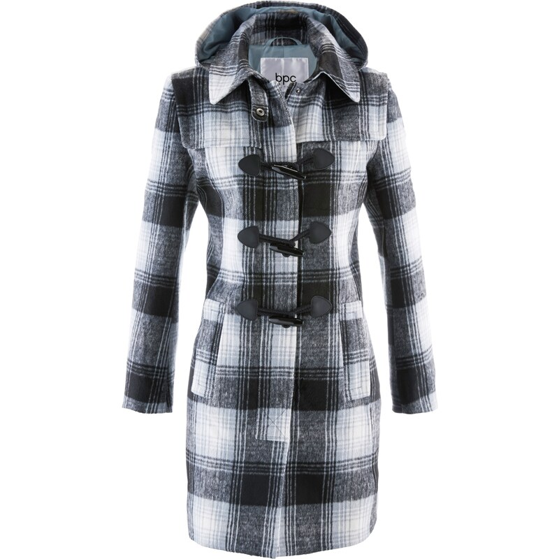 bpc bonprix collection Bonprix - Manteau à capuche argent manches longues pour femme