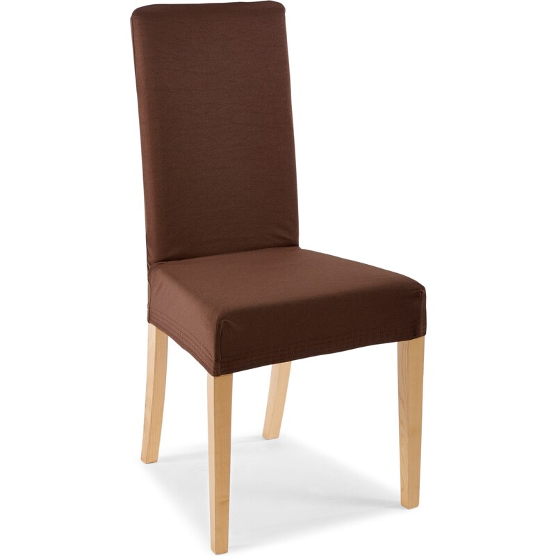 bpc living Bonprix - Housse de chaise Nepal marron pour maison