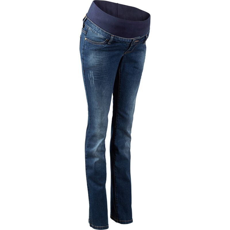 bpc bonprix collection Bonprix - Jean de grossesse taille basse style bootcut bleu pour femme