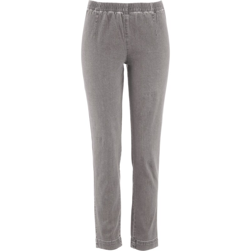 bpc bonprix collection Bonprix - Legging en jean gris pour femme