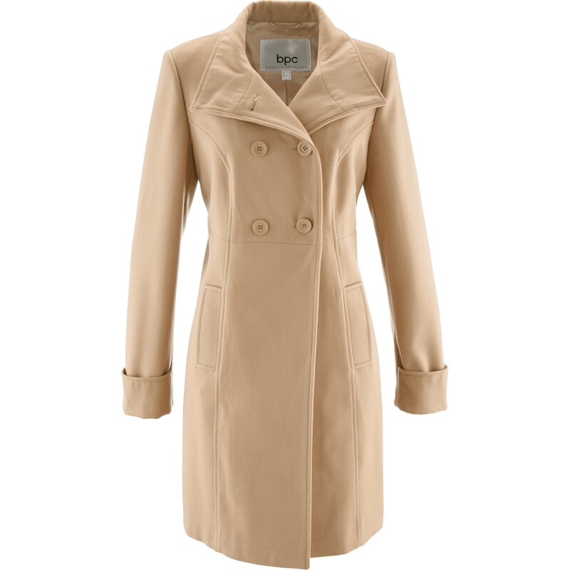 bpc bonprix collection Bonprix - Manteau marron manches longues pour femme