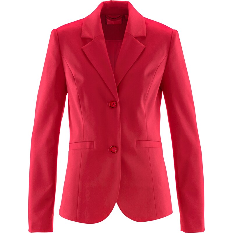 bpc selection Bonprix - Blazer rouge manches longues pour femme