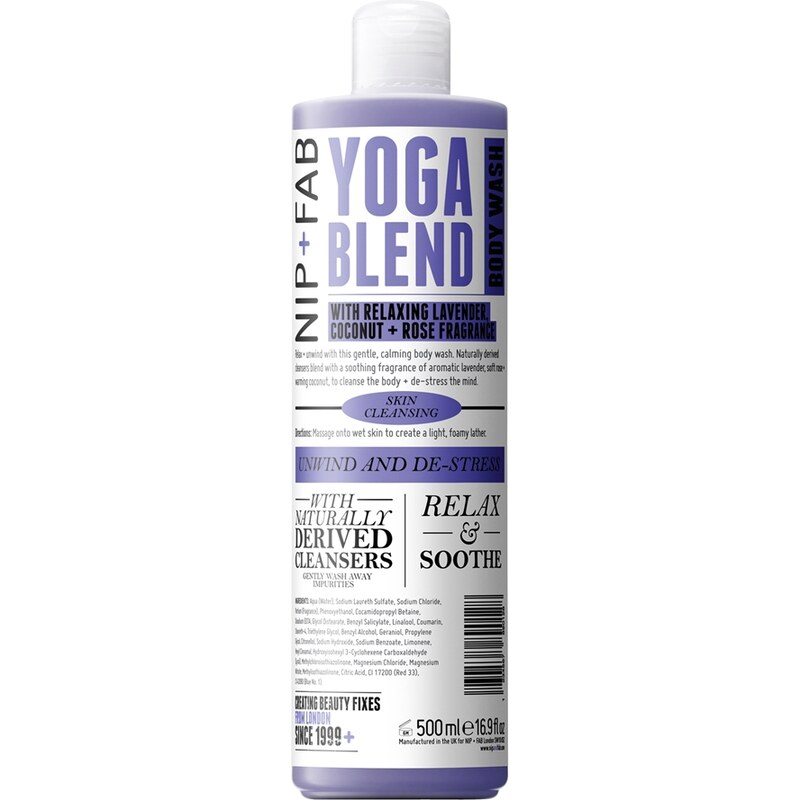 NIP᐀ - Yoga Blend - Gel douche 500 ml - Clair