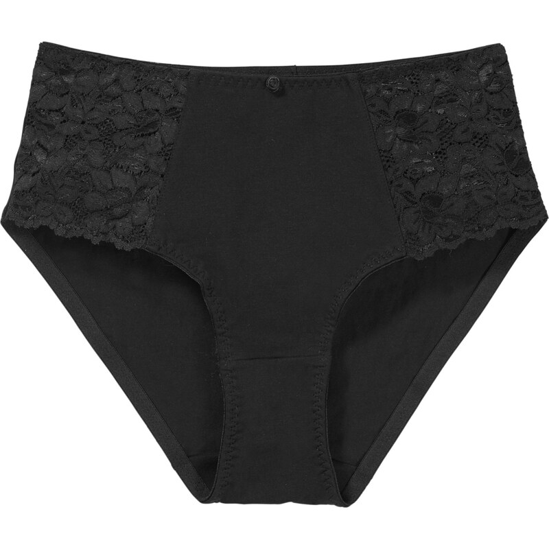 bpc bonprix collection Bonprix - Slip taille haute noir pour femme