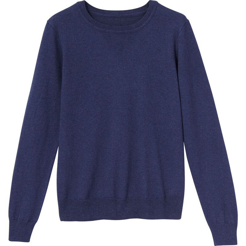Pull Femme Coton Somewhere, Couleur Navy Chine