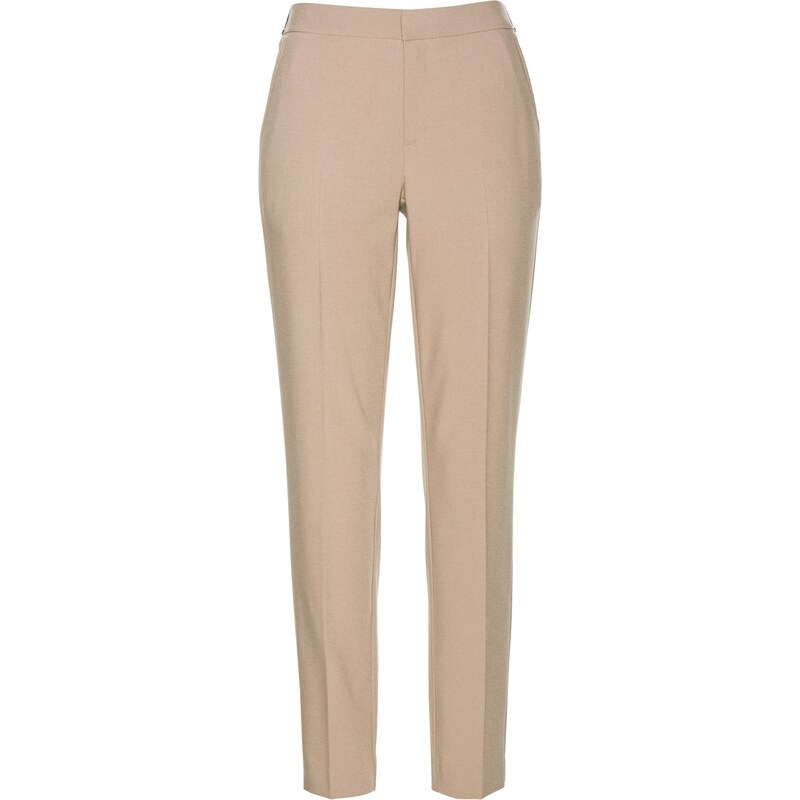 bpc selection Bonprix - Pantalon à taille élastique marron pour femme