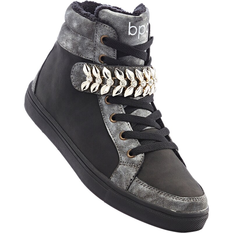 bpc bonprix collection Bonprix - Boots à lacets noir pour femme