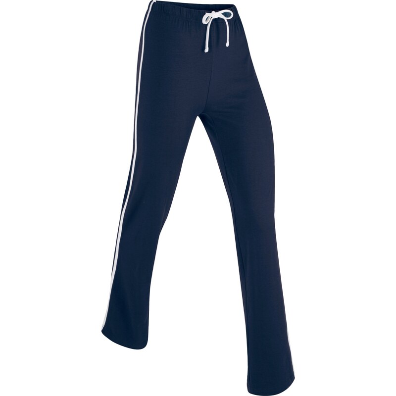 bpc bonprix collection Bonprix - Pantalon de jogging évasé bleu pour femme