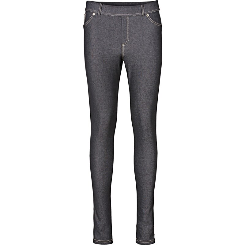 RAINBOW Bonprix - Legging aspect jean noir pour femme
