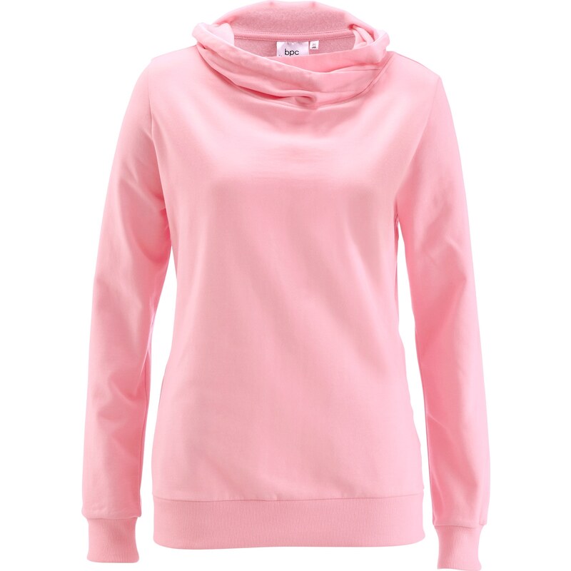 bpc bonprix collection Bonprix - Sweat-shirt rose manches longues pour femme