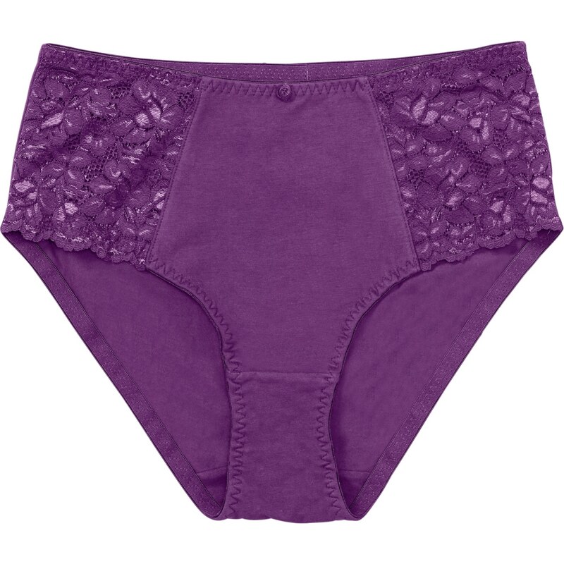 bpc bonprix collection Bonprix - Slip taille haute violet pour femme