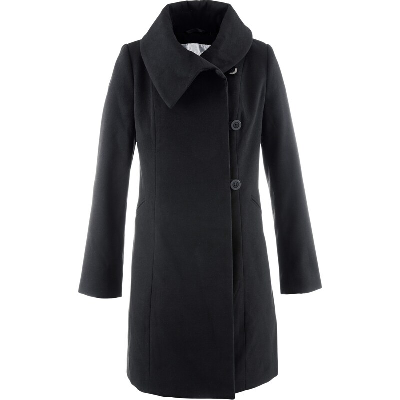 bpc bonprix collection Bonprix - Manteau noir manches longues pour femme