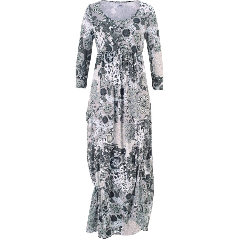 bpc bonprix collection Bonprix - robe d'été Robe T-shirt manches 3/4 gris pour femme