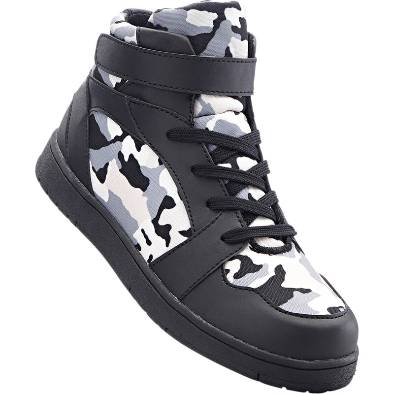 bpc bonprix collection Bonprix - Sneakers high noir pour femme