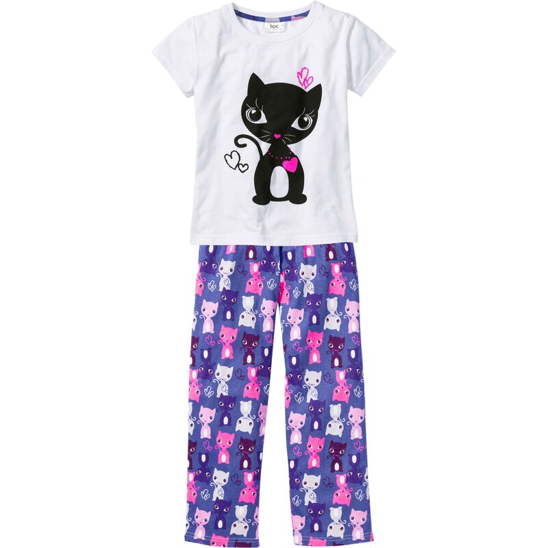bpc bonprix collection Bonprix - Pyjama (Ens. 2 pces.) blanc pour enfant