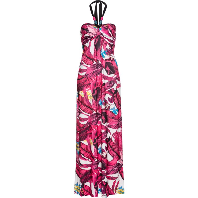 BODYFLIRT boutique Bonprix - robe d'été Robe longue estivale fuchsia sans manches pour femme