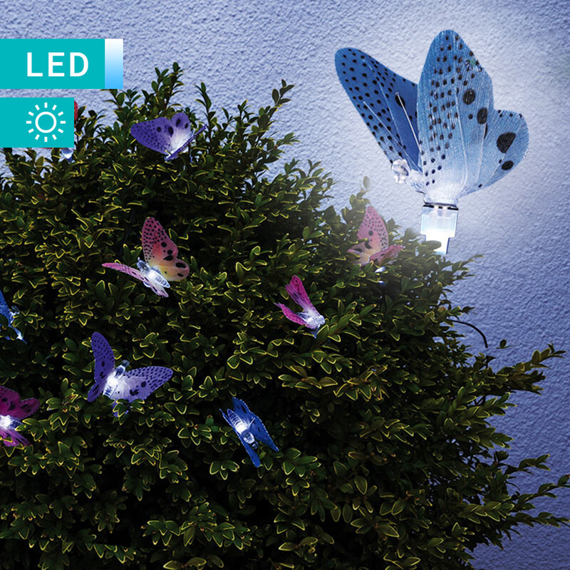 Lesara Guirlande LED Papillons