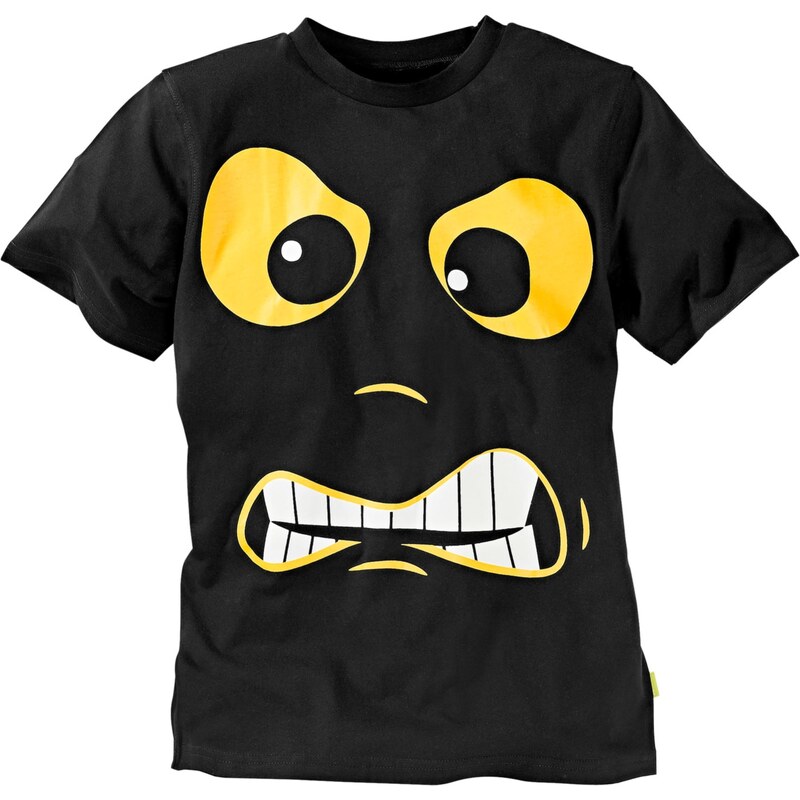 bpc bonprix collection Bonprix - T-shirt noir manches courtes pour enfant