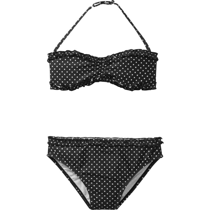 bpc bonprix collection Bonprix - Bikini fille (Ens. 2 pces.) noir pour enfant