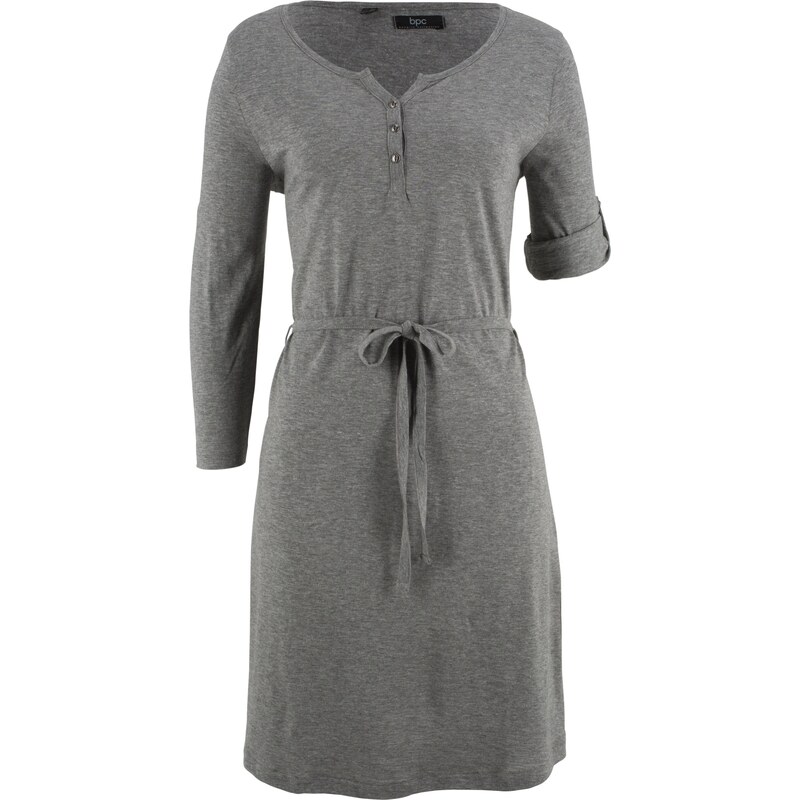 bpc bonprix collection Bonprix - robe d'été Robe à manches mi-longues gris pour femme