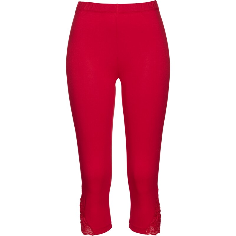 bpc selection Bonprix - Legging corsaire rouge pour femme