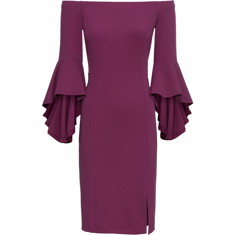BODYFLIRT boutique Bonprix - robe d'été Robe à manches trompette violet pour femme