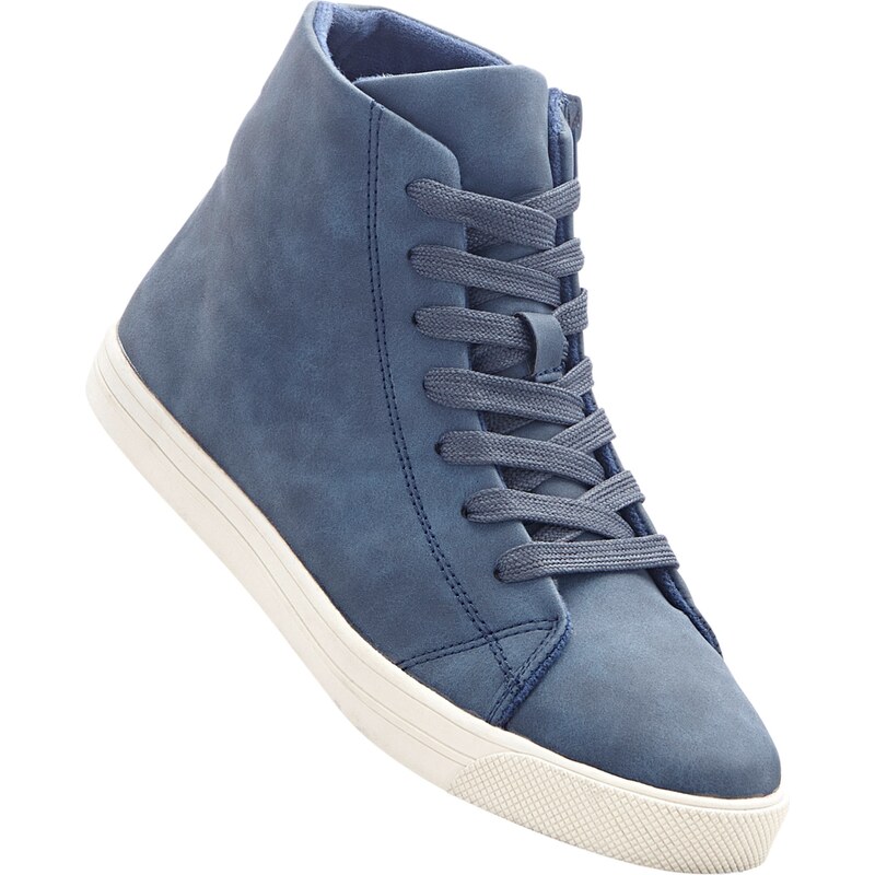 bpc bonprix collection Bonprix - Sneakers high bleu pour femme
