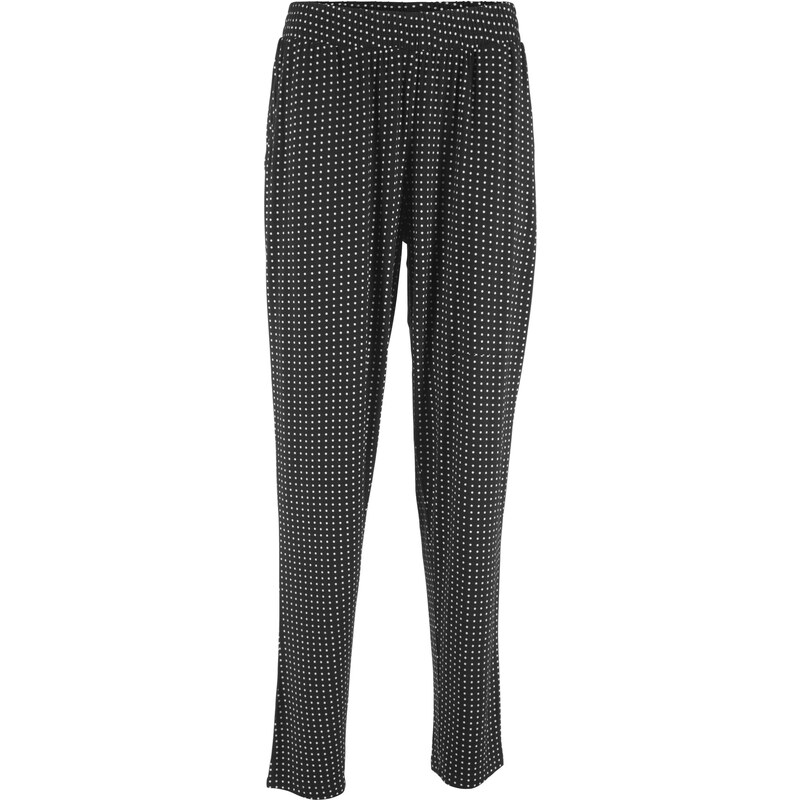 bpc bonprix collection Bonprix - Pantalon en jersey noir pour femme